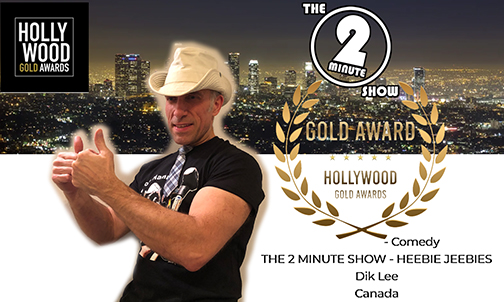 HEEBIE JEEBIES awarded a GOLD!!! - Cheers!!!